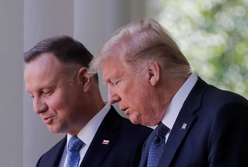 andrzej duda, poljska, donald trump