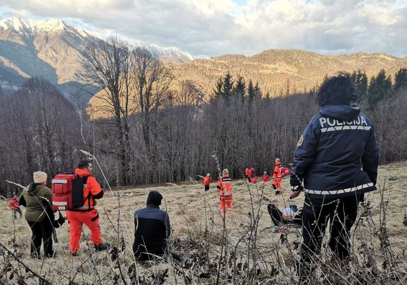 most-na-soči, iskalna-akcija, slovenska-policija