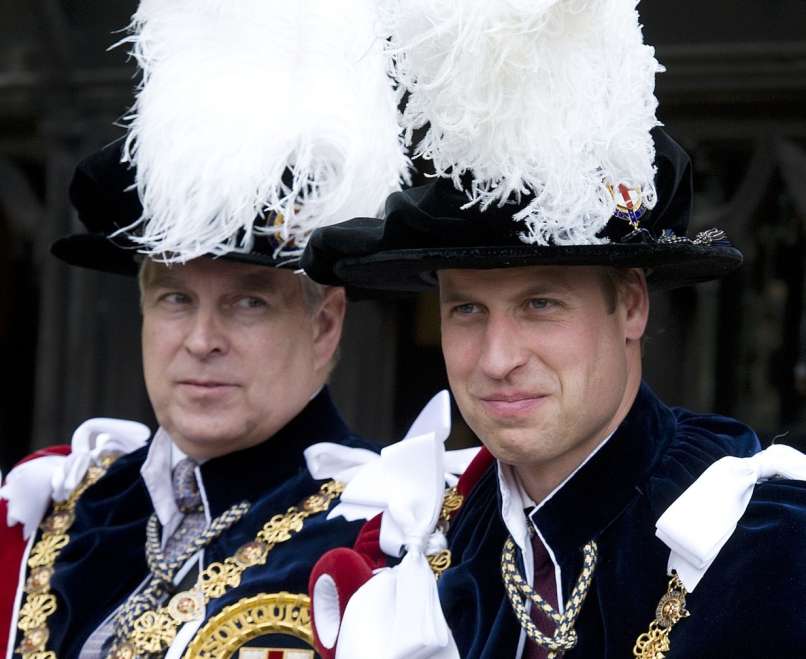 princ andrew, princ william