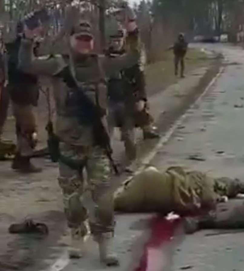 ukrajinski vojaki, zajeti ruski vojaki
