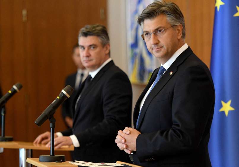 plenkovic milanovic - profimedia