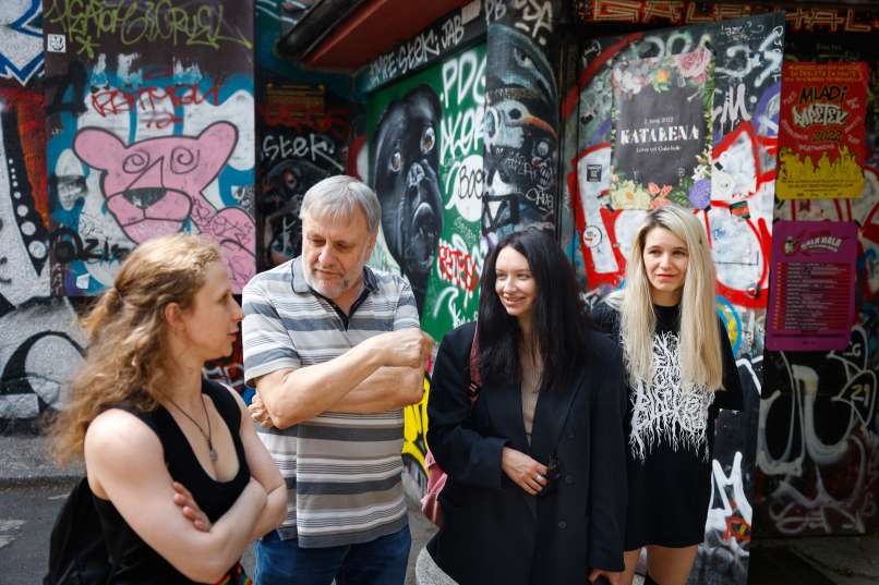 pussy-riot, metelkova, ljubljana, slavoj-žižek