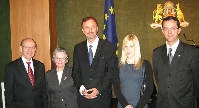 Milan Balažic in Nina Krajnik