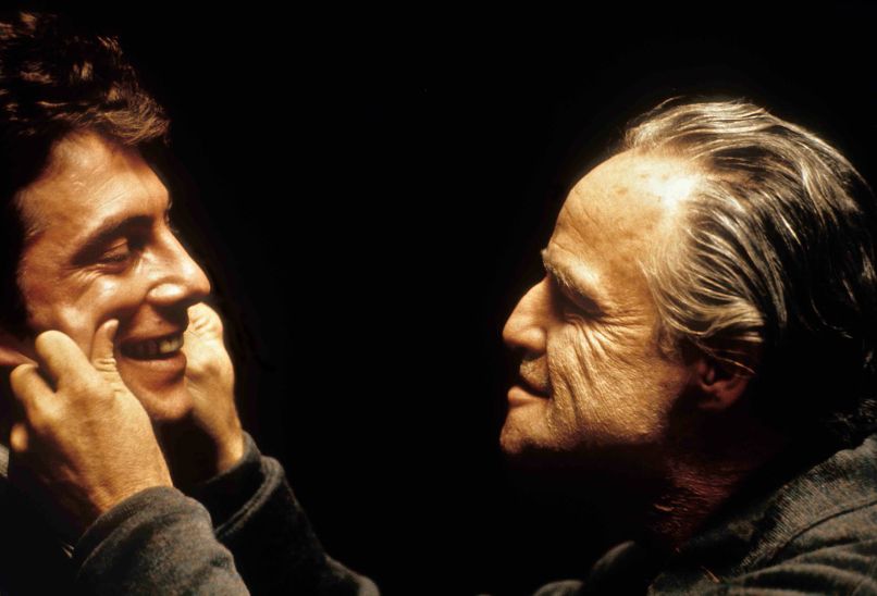 Gianni Russo , Marlon Brando The Godfather (1972) Paramount Pictures