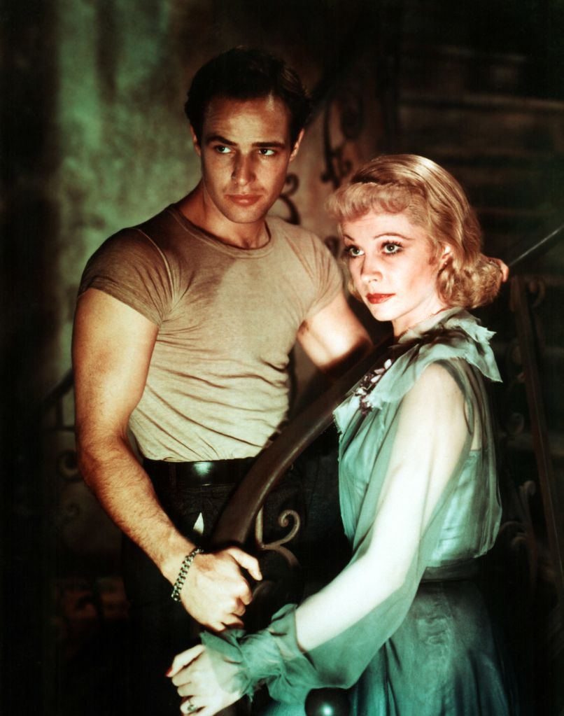 A STREETCAR NAMED DESIRE, Marlon Brando, Vivien Leigh, 1951