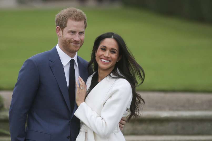 Harry in Meghan