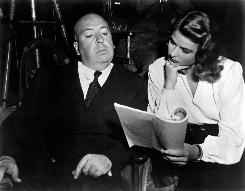 Ingrid Bergman in Alfred Hitchcock