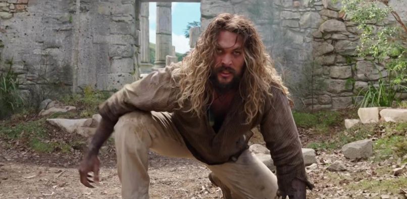 Aquaman film trailer Pictured Jason Momoa