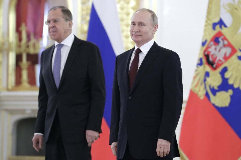 vladimir putin, sergej lavrov