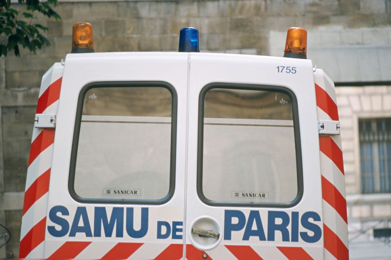 reševalno vozilo, pariz