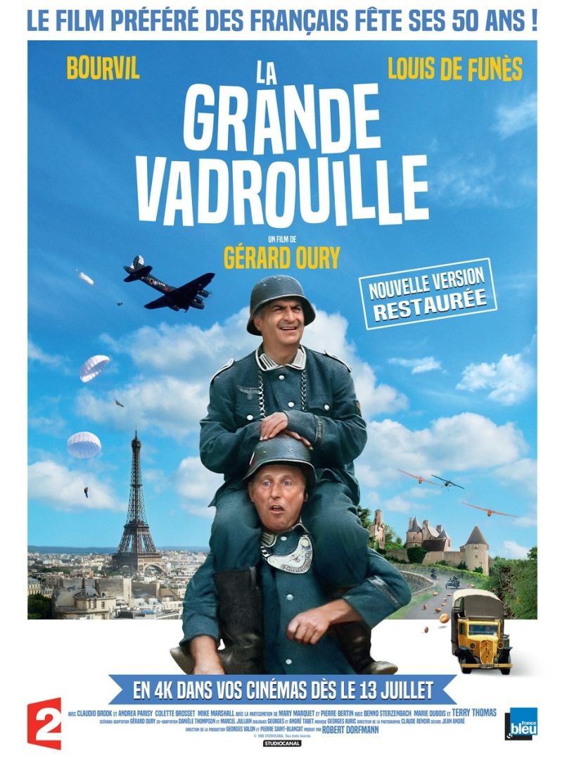 Velika avantura (ali Čaj za dva) je eden komercialno najbolj uspešnih francoskih filmov