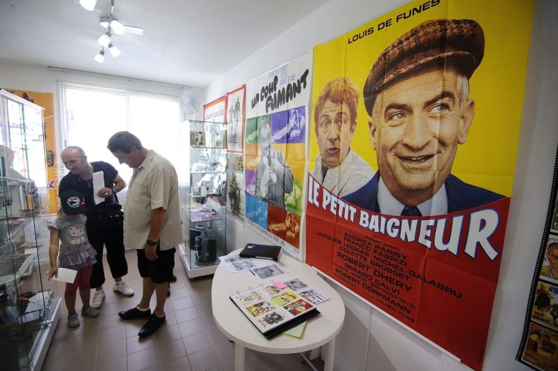 V gradu Clermont je manjši muzej v spomin na velikega francoskega komedijanta
