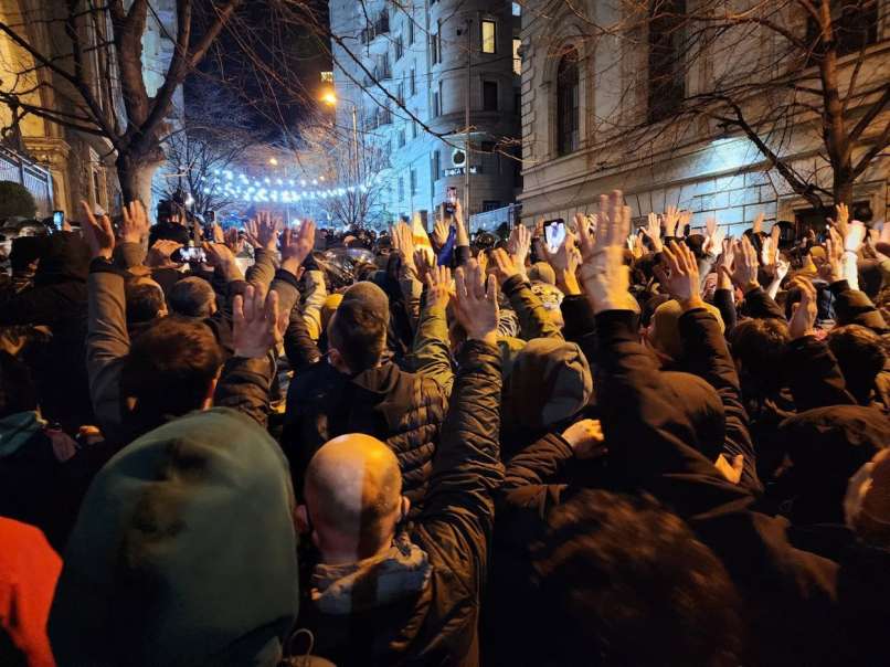 protest, tbilisi, gruzija