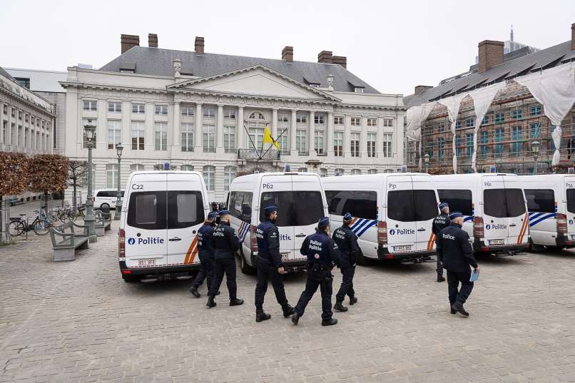 policija, bruselj