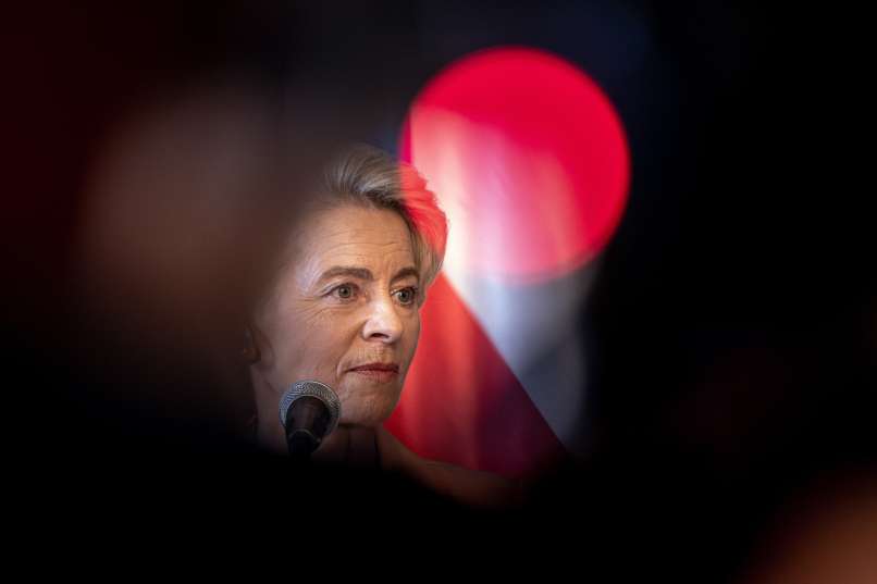 Predsednica Evropske komisije Ursula von der Leyen