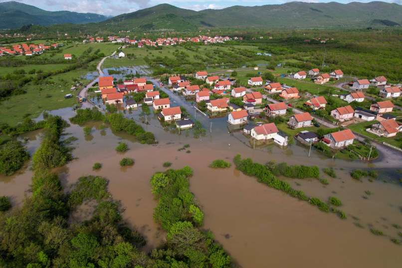 gračac, poplave