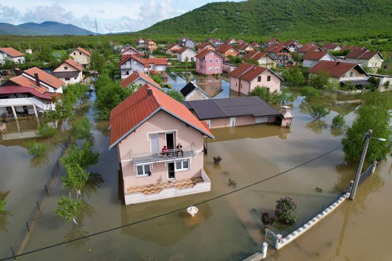 gračac, poplave