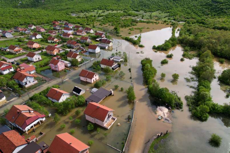 gračac, poplave