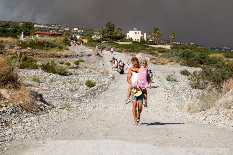 požar, rodos