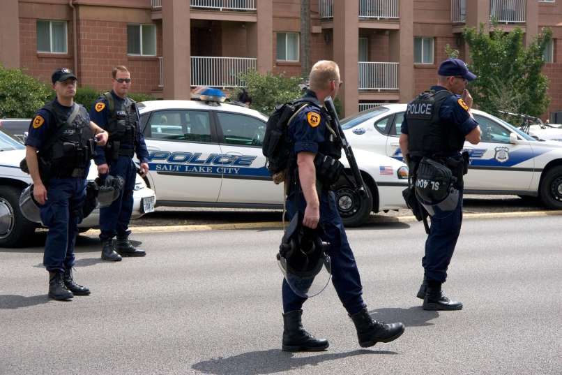 Policija, zda, Utah