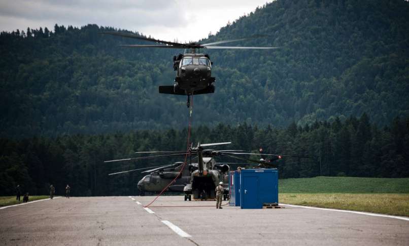 koroška, avstrijski helikopter