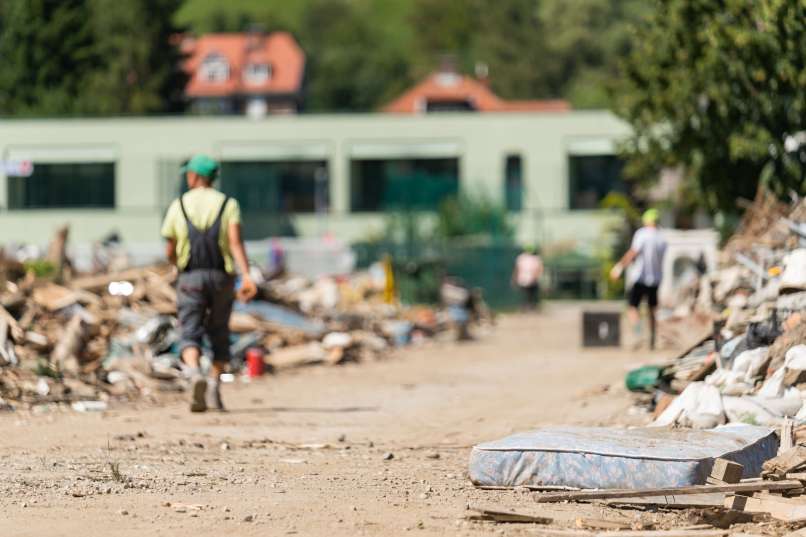 Mežica, poplave