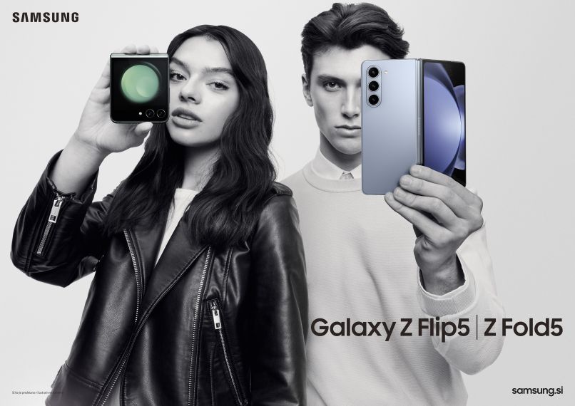 Galaxy Z Fold5, Flip5_Lifestyle Visual_Combo_2P_CMYK_230619 SLO