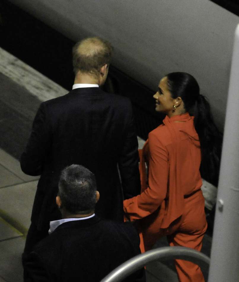 Harry in Meghan