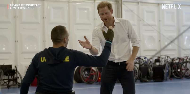 Harry na igrah Invictus