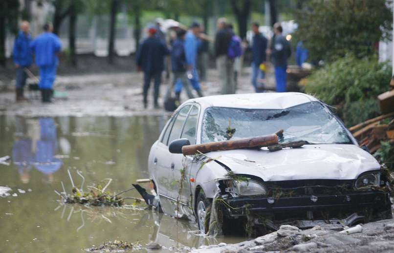 železniki, 2007, poplave