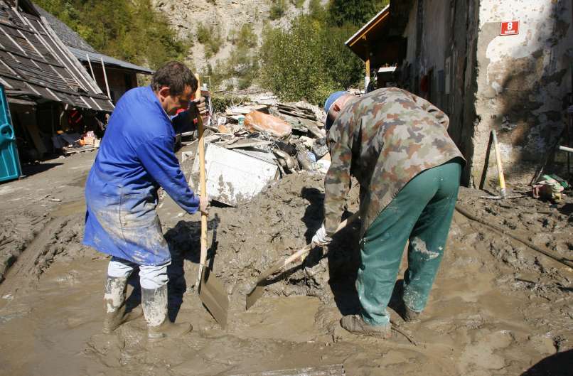 železniki, 2007, poplave
