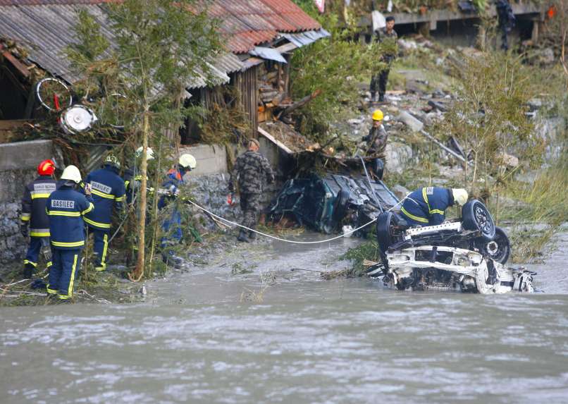 železniki, 2007, poplave