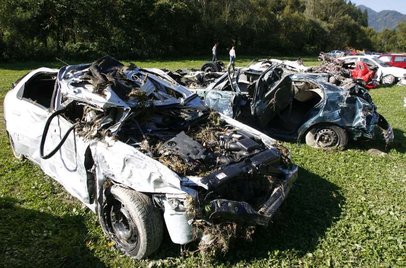 železniki, 2007, poplave