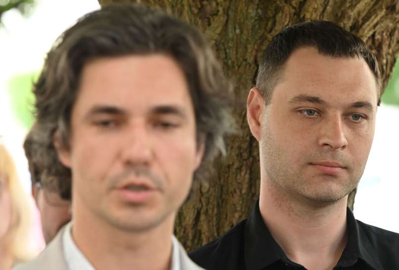Luka Mesec, Miha Kordiš