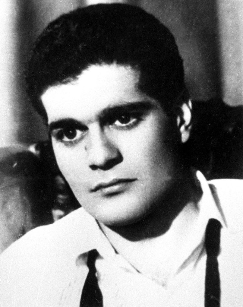 Michel Chalhoub v svojih rosnih letih na začetku filmske kariere