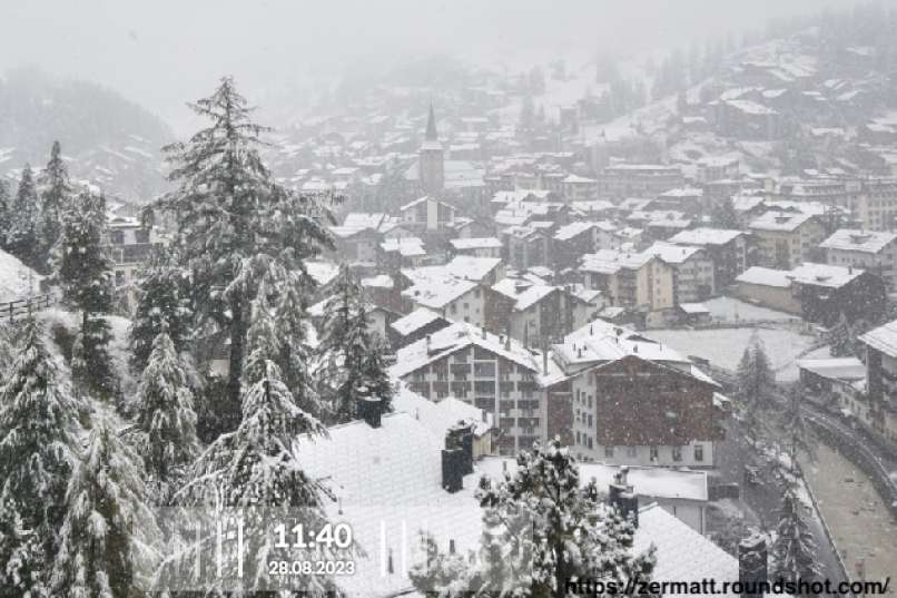 Zermatt, sneg