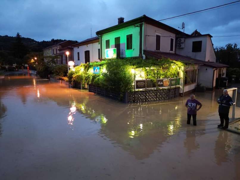 krajinski park strunjan, poplave