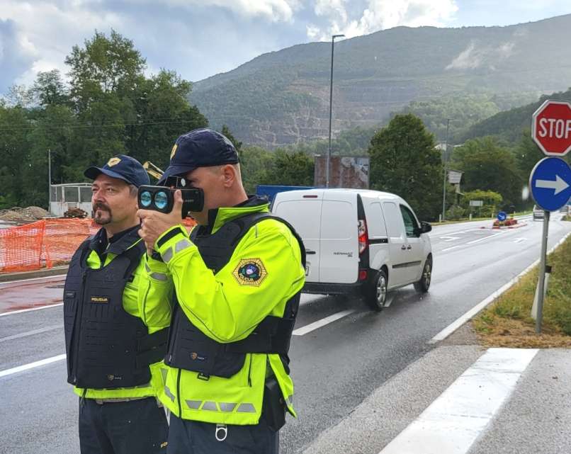 merjenje, hitrosti, radar, policija, promet