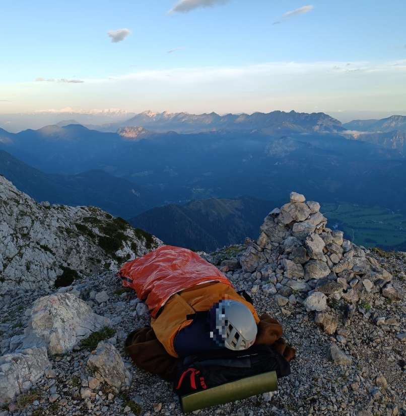 mala baba, gorski reševalec, reševanje