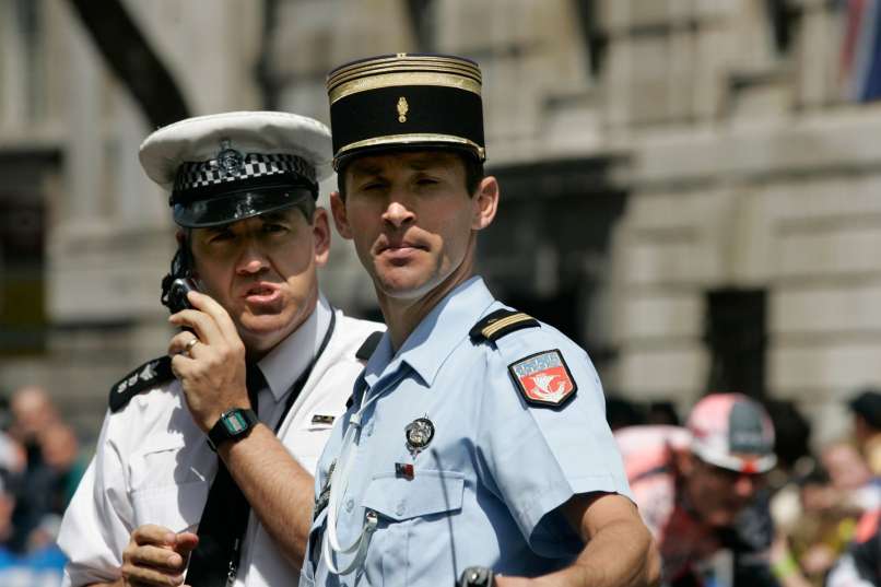 Francija, policija