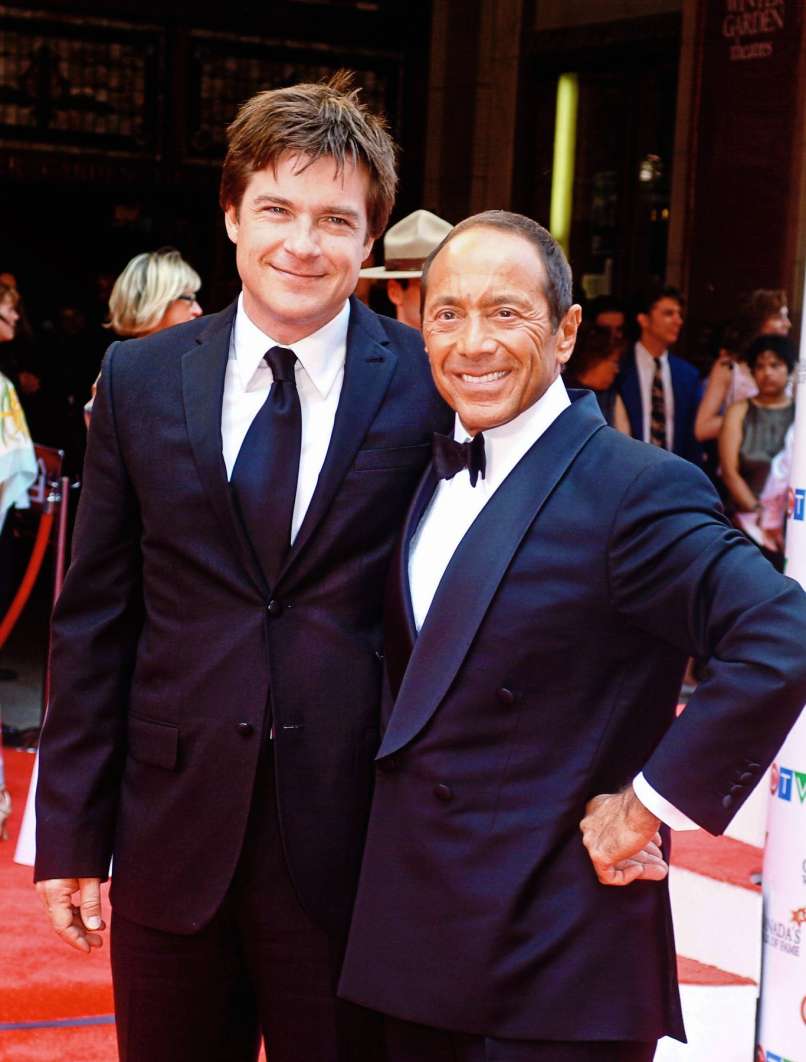Paul Anka s svojim zetom, igralcem Jasonom Batemanom, 2005 na dodelitvi zvezde na kanadskem Walk of