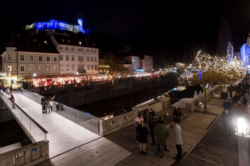 Praznična Ljubljana december lučke