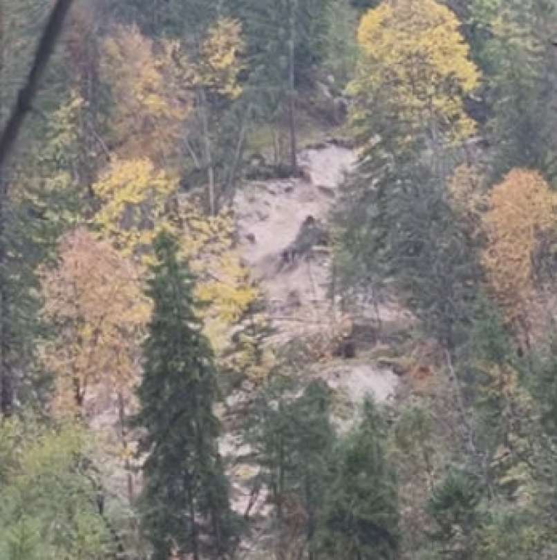 Plaz Blate v dolini Bistričice