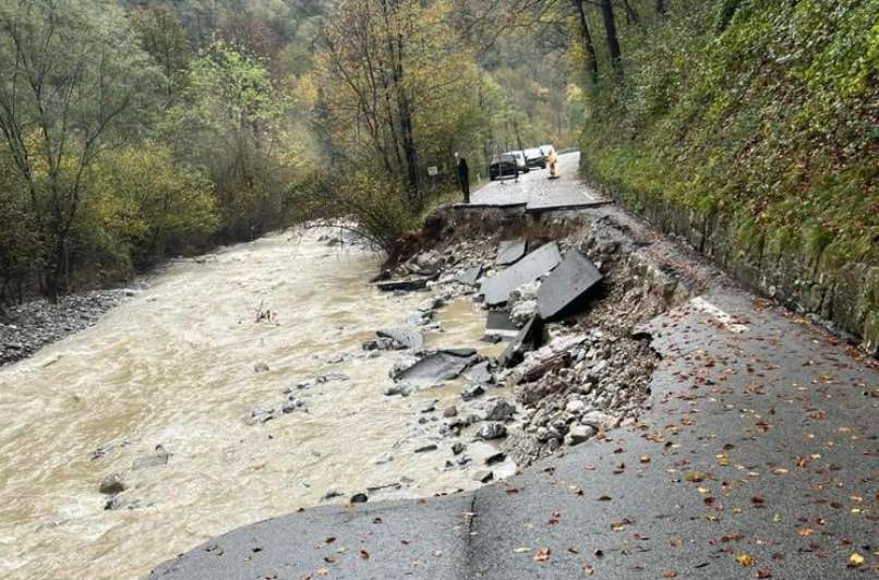 Občina Tolmin cesta Baška grapa