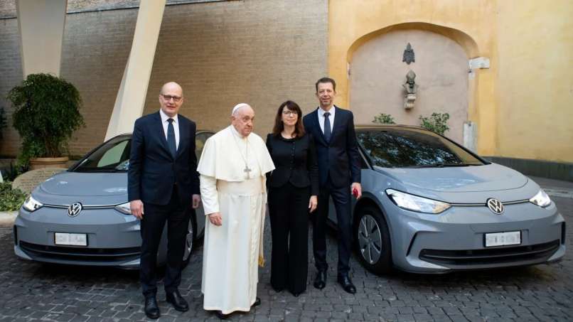 volkswagen, električni, Vatikan