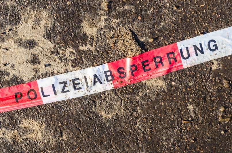 policijski trak, nemška policija