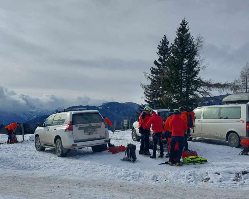 gorski reševalci, plaz, Tosc