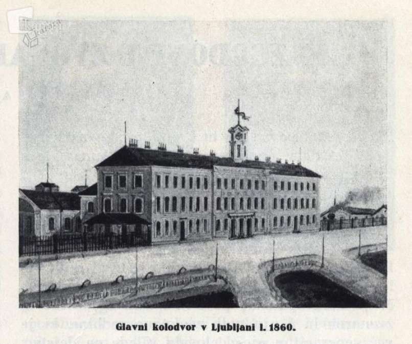 postaja Ljubljana, železniška, 1860