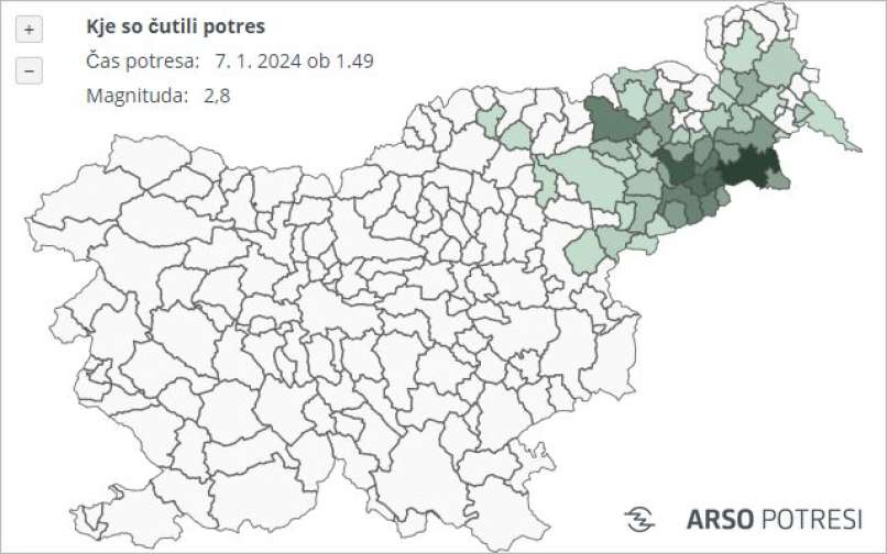 potres, ormož