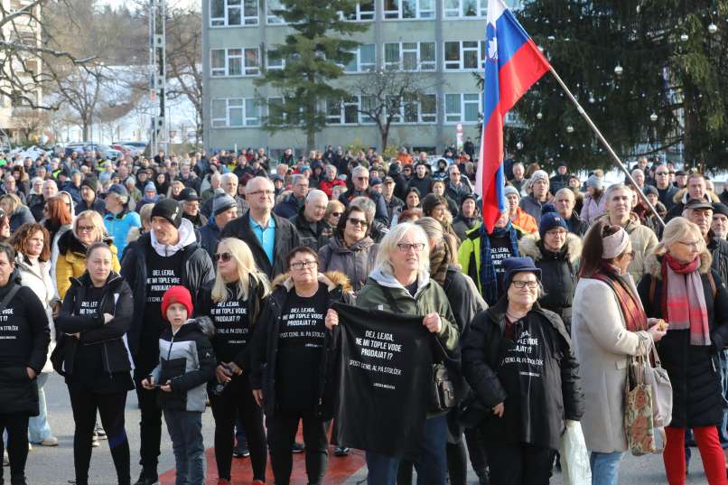 protest, ogrevanje, velenje